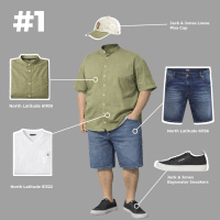 Čo nosiť túto jar? 4 jednoduché outfity pre mužov vo veľkých veľkostiach