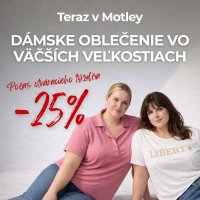 Motley Denim: teraz aj pre ženy (veľkosti 40–66)