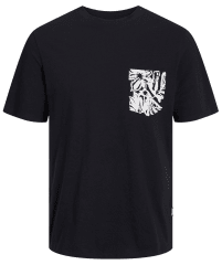 Jack & Jones JORLAFAYETTE POCKET T-Shirt Black