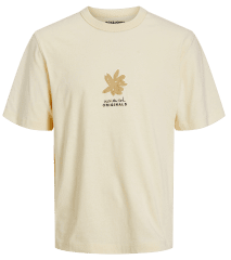 Jack & Jones JOREASTER ACTIVITY T-Shirt Buttercream