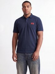 Jack & Jones Rush polokošeľa 2 ks čierna/námornícka modrá