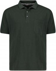 Adamo Klaas Regular fit Polo Shirt with Pocket Pine Green