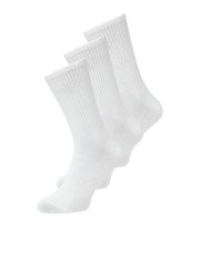 Jack & Jones Charles Tenisové ponožky Biela 3-pack