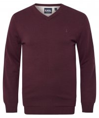 North Latitude 53133 V-Neck Knit Červená