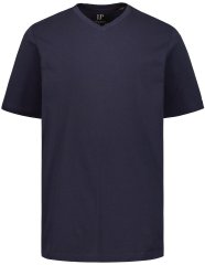 JP1880 702415 Tričko s véčkovým výstrihom Tmavomodrá