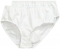 Ulla Popken 712882 Nohavičky 2 ks Biela