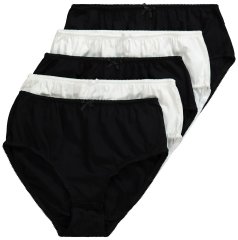 Ulla Popken 712890 Nohavičky 5 ks Viacfarebná