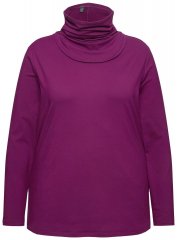 Ulla Popken 751623 Rýchloschnúce lyžiarske tričko Ružová