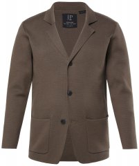 JP1880 Milano Flexnamic Pletené sako Khaki hnedá
