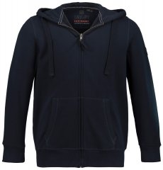 Jay-Pi 804164 Mikina s kapucňou na zips Tmavomodrá