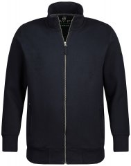 Jay-Pi 804180 Mikina na zips so stojačikom Tmavomodrá