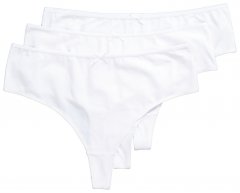 Ulla Popken 838637 Tangá 3 ks Biela