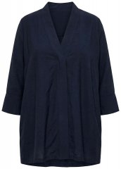 Ulla Popken 840210 Kardigan Tmavomodrá