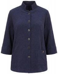 Ulla Popken 850615 Sako Tmavomodrá