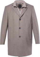 JP1880 851999 Business Vlnený kabát Béžová
