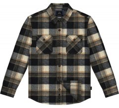 Double Outfitters GS-5233 Flanelová košeľa Námornícka modrá/Béžová