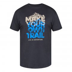 North Latitude Trail T-Shirt Čierna