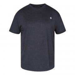 North Latitude T-Shirt With Back Print Čierna