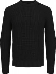 Jack & Jones LIAM Knitted Sweater Black