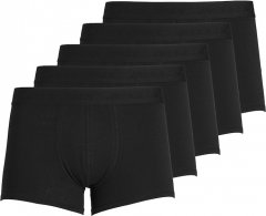 Jack & Jones TONE IN TONE Trunks 5-Pack Black