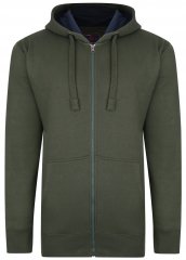Kam Jeans Hoodie Olive Green