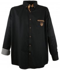 Lavecchia 1980 Long sleeve Shirt Dark Black