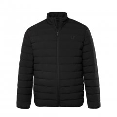 JP1880 Jacket Quilted Stand-up Collar Black
