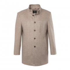 JP1880 Coat Wool Blend Beige Melange