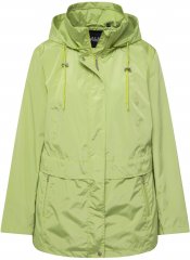 Ulla Popken HYPRAR Water-Repellent Windbreaker Lime Green