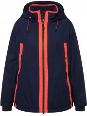 Ulla Popken HYPRAR Waterproof Triple Function Jacket Navy