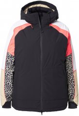 Ulla Popken HYPRAR Patchwork Sleeve Performance Jacket Black