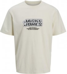 Jack & Jones Lido Core Front Print T-Shirt Yellow