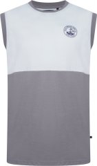 Kam Jeans 5764 Palm Springs Vest Sleeveless T-Shirt Griffin Grey
