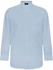 Espionage SH150 Plain Long Sleeve Shirt Blue