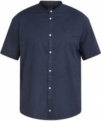 North Latitude 61109 Košeľa s Krátkym Rukávom so Stojačikom Tmavomodrá