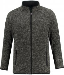 JAY-PI Knitted Fleece Jacket Gray