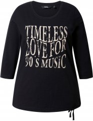 Ulla Popken Timeless Love 3/4 Sleeve Graphic Tee