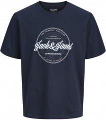 Jack & Jones Dover Denim O-Neck T-Shirt Blue
