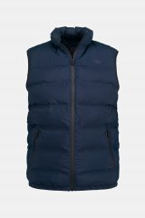 JP1880 Quilted Gilet Stand-up Collar Navy