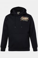 JP1880 Hoodie Breast Print Instinct Black