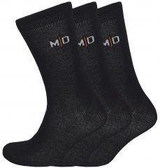 Motley Denim 3-pack Socks Black