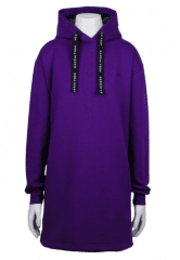 Nora Mikken KRISTINA Long Hoodie Purple