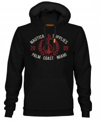 Motley Denim Yarm Hoodie Black