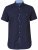 D555 Tim Short Sleeve Shirt Navy - Košele - Košele 2XL-10XL