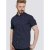 D555 Barrington Short Sleeve Shirt Navy - Košele - Košele 2XL-10XL