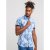 D555 Santana Hawaii Shirt Sky Blue - Košele - Košele 2XL-10XL