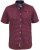 D555 Hillcrest S/S Micro Ao Print Shirt Burgundy - Košele - Košele 2XL-10XL