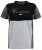 D555 Felix Couture Crew Neck Cut And Sew T-Shirt Black/Charcoal - Tričká - Nadrozmerné tričká - 2XL-14XL