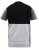 D555 Felix Couture Crew Neck Cut And Sew T-Shirt Black/Charcoal - Tričká - Nadrozmerné tričká - 2XL-14XL