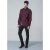 D555 Theo Long Sleeve Check Shirt - Košele - Košele 2XL-10XL